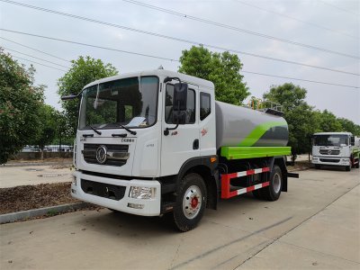 杭州用戶(hù)喜提12方灑水車(chē)，澆花、澆樹(shù)、綠化噴灑功能全